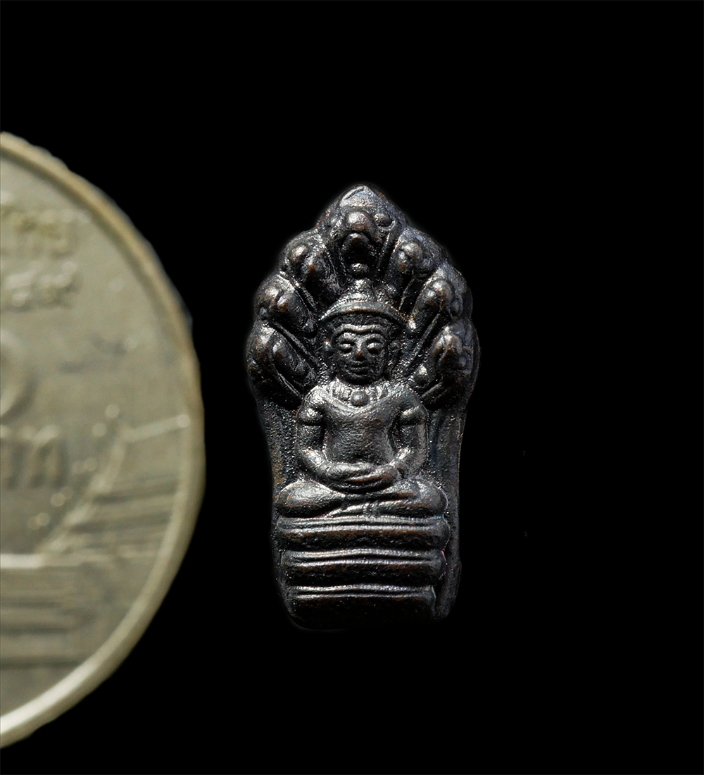 3Mar2025 (68)p.jpg - พระปรกใบมะขาม หลังยันต์ นะชาลีติ ปี2534 วัดป่าประดู่ หลวงปู่คร่ำ วัดวังหว้า หลวงพ่อรวย วัดท่าเรือ และพระเกจิหลายท่านร่วมปลุกเสก พระดีมีประสพการณ์ คาถา [..] | https://kamulet.in.th